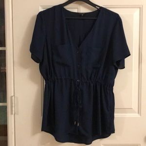 🍒3/$30 Dynamite Navy Blue Blouse